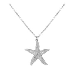 Collar Estrella de mar plata